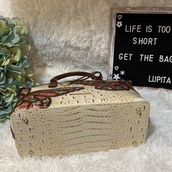 Brahmin medium duxbury ivory iguana Gala - Picture 3 of 11